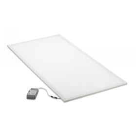 DL210379/TW  Piano R 126 OP, 58W 1400mA 1195x595mm White Recessed LED Panel Opal Diffuser 4500lm 3000K 110° IP44